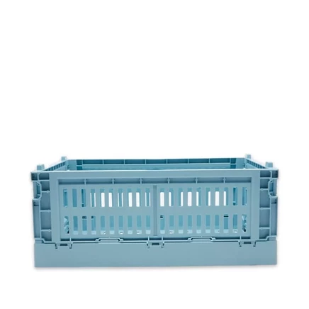 Ящик для хранения HAY Small Recycled, складной, голубой