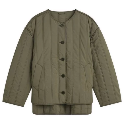 Стёганая куртка Closed Liner, тёмно-зелёная