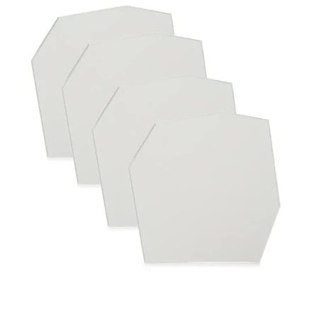 Подставки под стаканы Ferm Living Shard, набор из 4, зеркальные прозрачные
