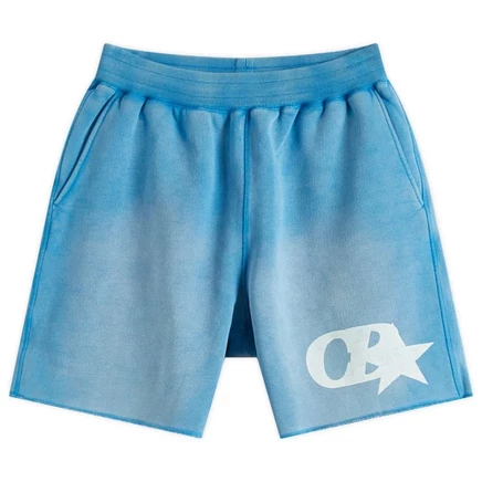 Потертые шорты Cole Buxton CB Star washed blue