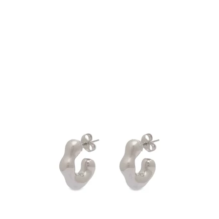 Женские серьги Missoma x Eny Lee Parker Mini Hoops, серебристые