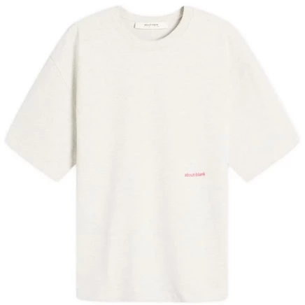 описание:футболка с логотипом blank Box grey marl & red