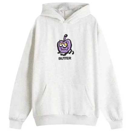 Мужское худи Butter Goods Smug, серый меланж