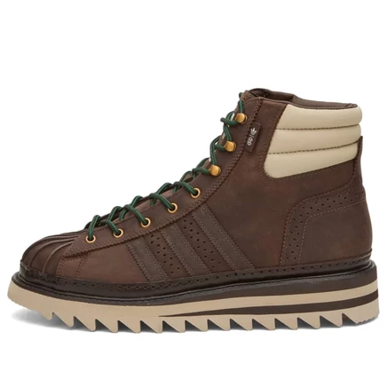 Мужские кроссовки Adidas x CLOT Pro Model, бежево-коричневые