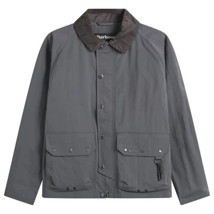 Мужская рабочая куртка Barbour Re-Engineered, асфальтовая