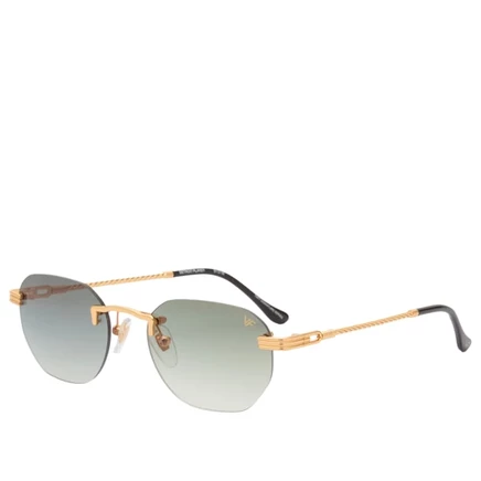 Мужские очки Vintage Frames Company Detroit, золото/оливковый