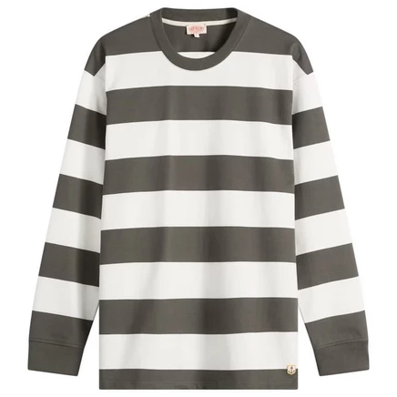 Мужская футболка Armor-Lux Wide Stripe, chimera/молочный