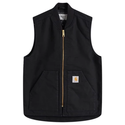 Мужской жилет Carhartt WIP Classic из органического хлопка, черный