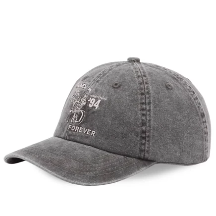 Кепка Palmes Forever 6-Panel, угольно-серая