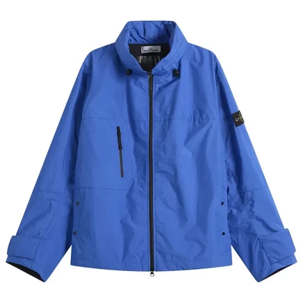 Мужская куртка Stone Island Metal Lamina, ярко-синяя