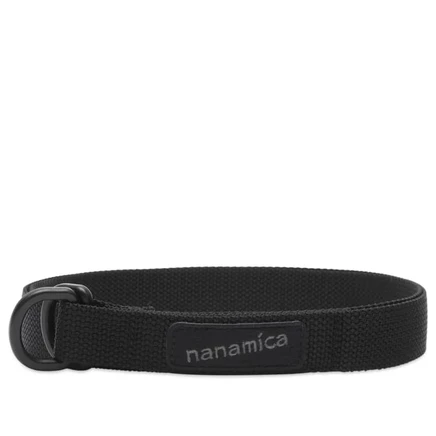 Мужской ремень nanamica Tech Belt, черный