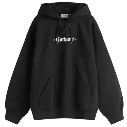 Мужское худи Carhartt WIP Hooded Greatest Hits, черно-белое