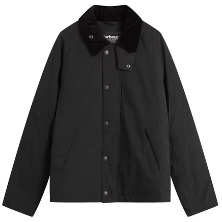 Мужская стёганая куртка Barbour Padded Transport, черная