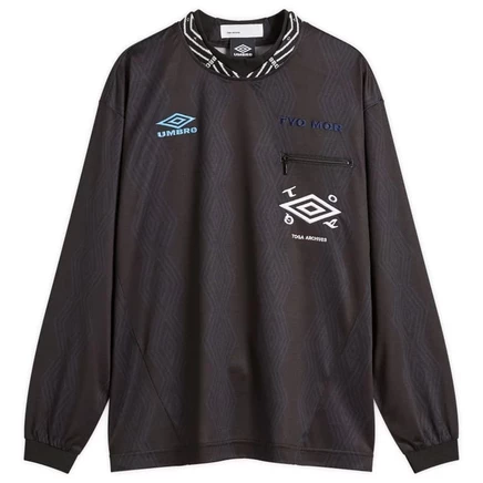 Женский лонгслив TOGA x Umbro Game Shirt, черный