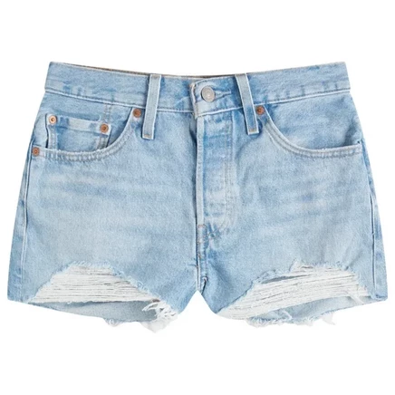 Женские шорты Levi's 501 Original, голубые