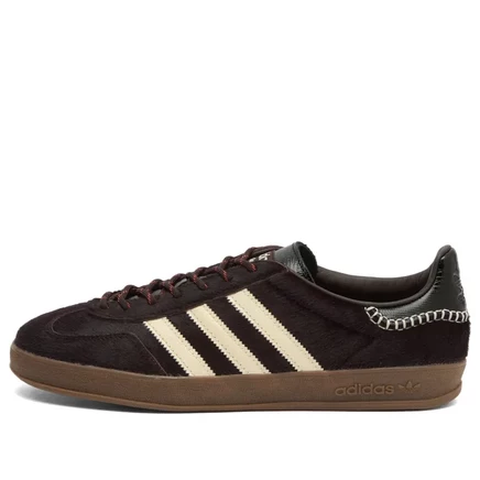 Мужские кеды Adidas Gazelle Pony, кофейный/белый/черный