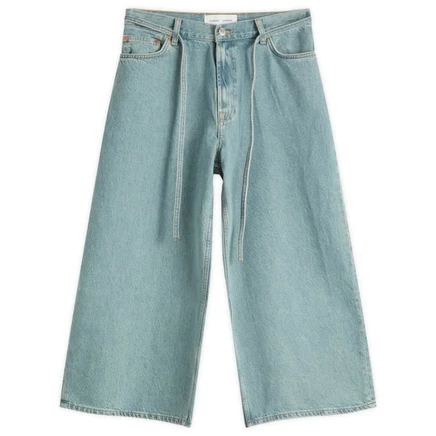 Джинсовый кюлот Samsøe Samsøe Saharper caribbean blue