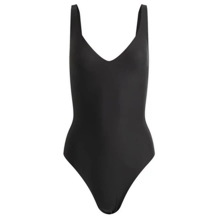 Женское боди Skims Body без подкладки, черное