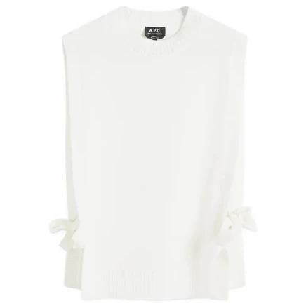 Мужской жилет A.P.C. Margot из шерсти, экрю