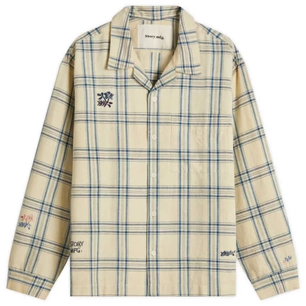 Мужская рубашка STORY MFG Gingham Greetings, в клетку