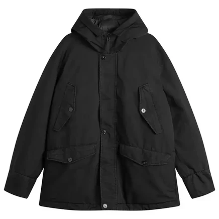 Мужская парка Stone Island Ghost David-TC, черная