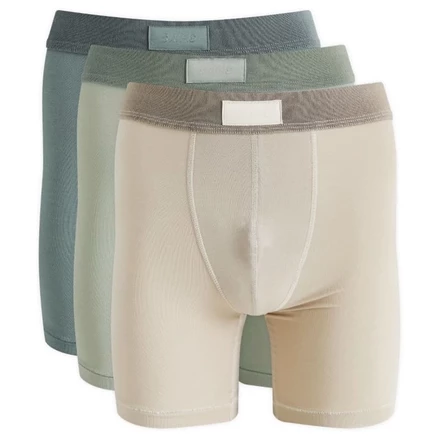 Мужские боксеры SKIMS 13 см, 3 шт., stone multi