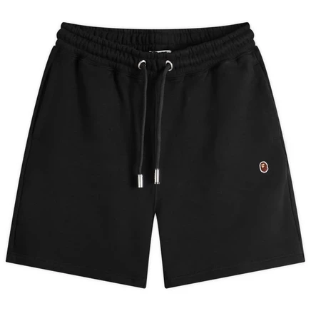 Мужские шорты A Bathing Ape One Point, черные
