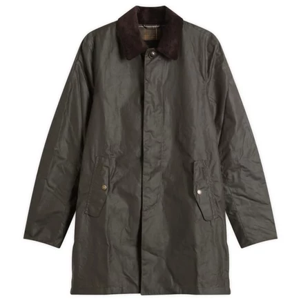 Мужское пальто Barbour x Baracuta Tyne, оливковое