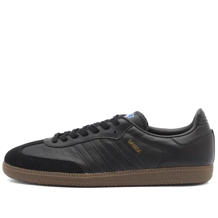 Мужские кроссовки Adidas Samba OG, черно-коричневые