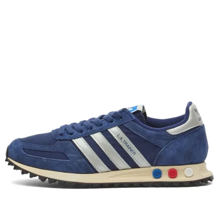 Мужские кроссовки Adidas LA Trainer OG, синие и белые