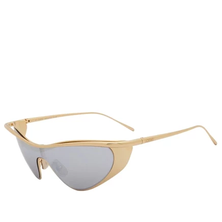 Металлические солнцезащитные очки Loewe Eyewear yellow