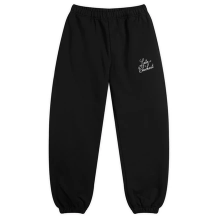 Мужские джоггеры Late Checkout Script, черно-белые