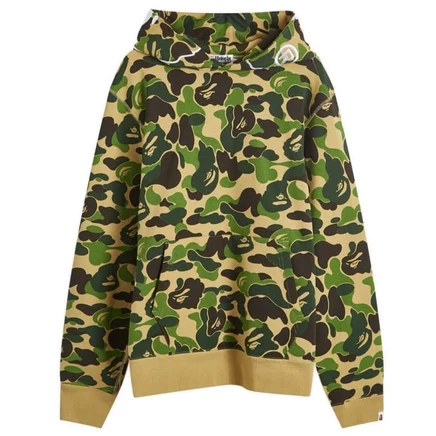 Толстовка-пуловер A Bathing Ape ABC Camo 2nd Ape с капюшоном