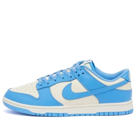 Мужские кеды Nike Dunk Low, кокосовые, синие, красные