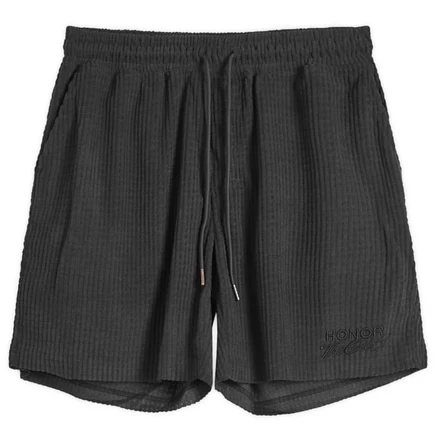 Мужские шорты Honor The Gift Textured Knit, чёрные