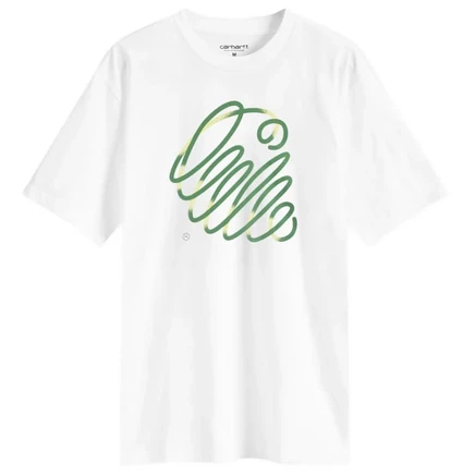 Мужская футболка Carhartt WIP Noodle, белая