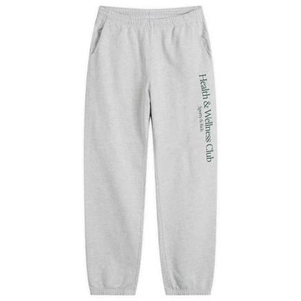 Мужские джоггеры Sporty & Rich H&W Crest, серый меланж
