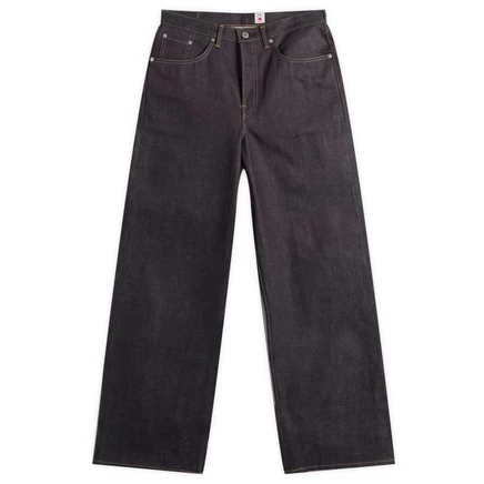 Мужские широкие джинсы Edwin Wide Pants, хлопок, синие
