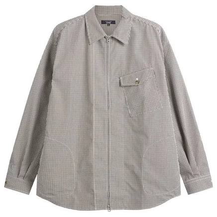 Мужская рубашка Comme des Garçons Homme, клетка, трехцветная