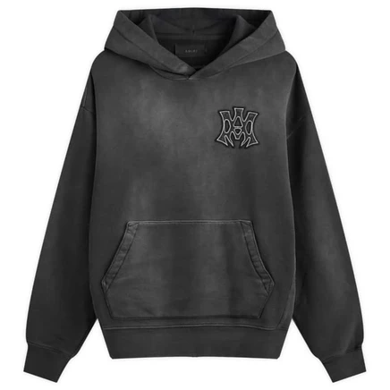 Мужская худи Amiri Oversized Logo, черная