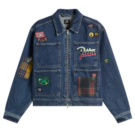 Джинсовая куртка Patta Whole Lotta Labels