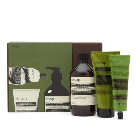 Набор для тела Aesop Party in the Greenhouse, 500/180/100 мл