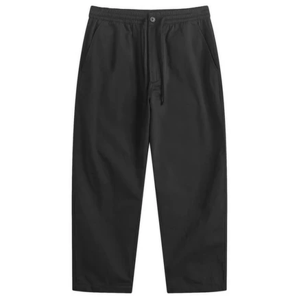 Спортивные брюки Universal Works с плиссировкой из саржи black