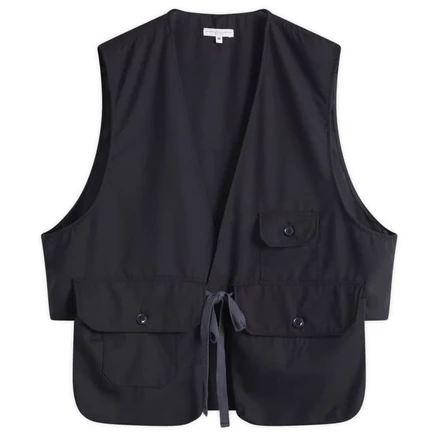 Мужской жилет Engineered Garments Fowl, темно-синий