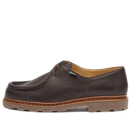 Мужские дерби Paraboot Michael из оленьей кожи, коричневые