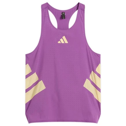 Мужская спортивная майка Adidas RTR Singlet, фиолетовая