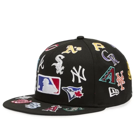 Кепка New Era Image MLB 59Fifty, черная