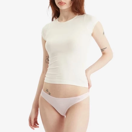 Футболка Fruity Booty Second Skin с фруктовой попой off white