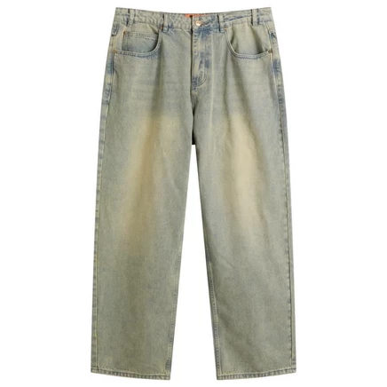 Мужские джинсы Butter Goods Scorpion Stitch, светло-голубые