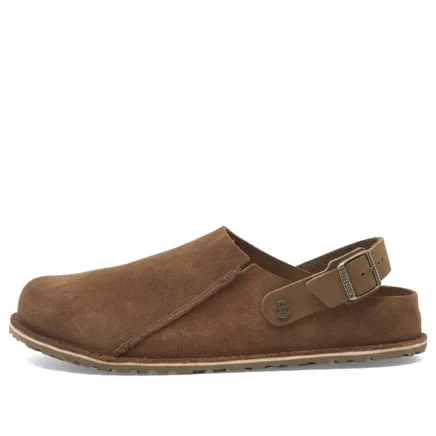 Мужские слипоны Birkenstock Lutry Premium, коричневые